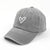 *Love* Heart Embroidered Hat