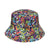 Cartoon Tie-dyed Ink Bucket Hat